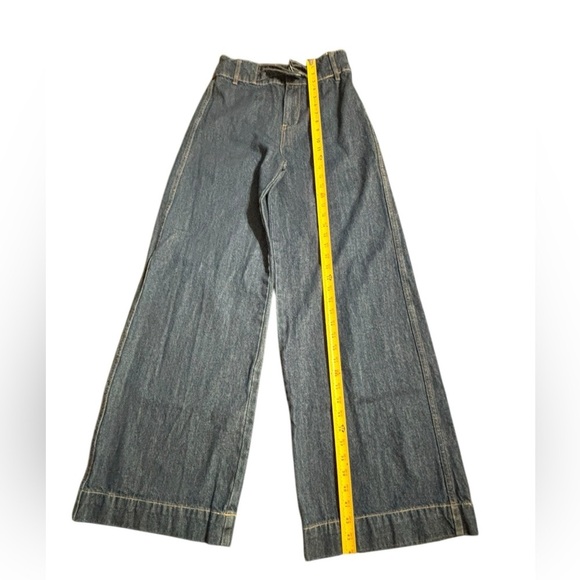 We The Free Blue Flare Wide Leg Jeans - Picture 9 of 11